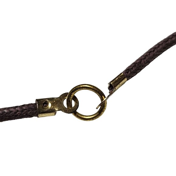 Handmade Boho Wooden Bead Tribal Ceramic Pendant Necklace Earthy Fashion Jewelry - Picture 6 of 8